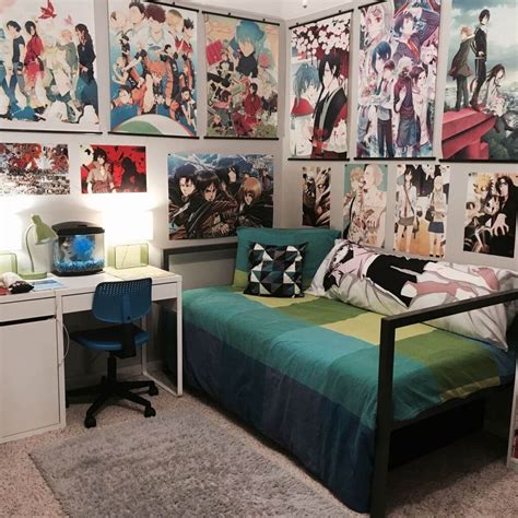 anime bedroom decorating ideas|aesthetic bedroom anime room decor.